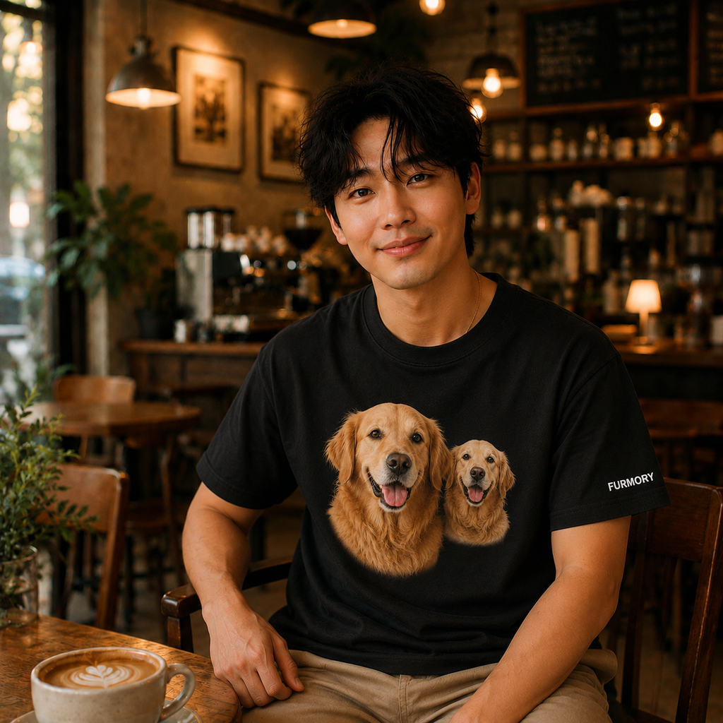 Custom Pet Portrait T-shirt