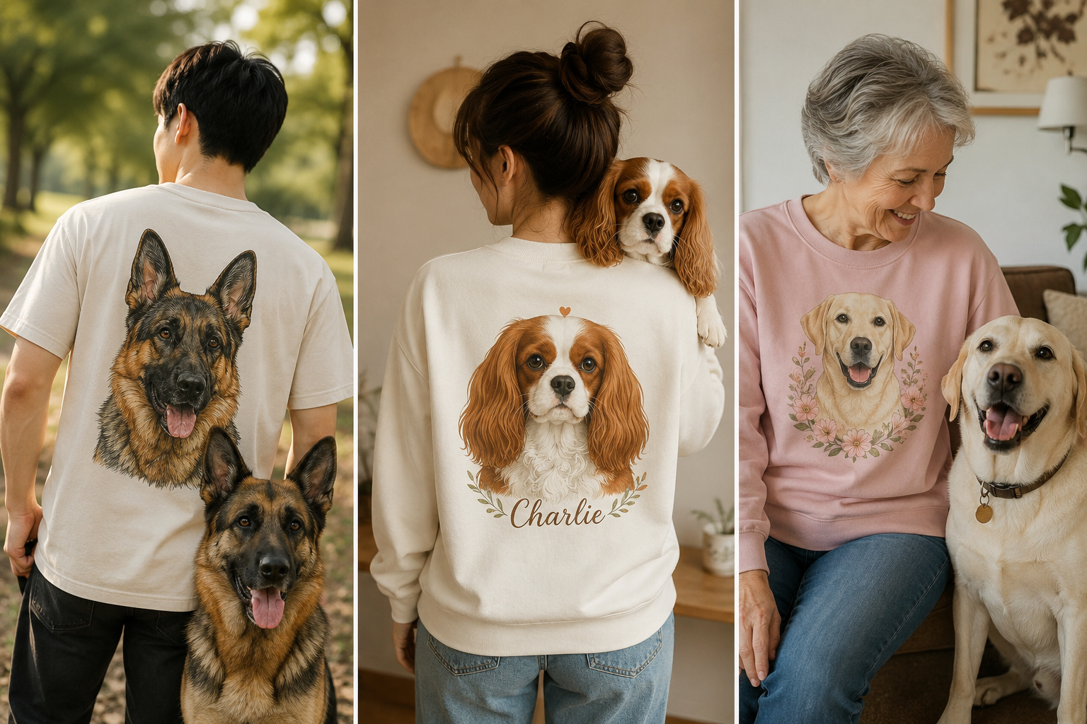 Custom Pet Portrait Jumper